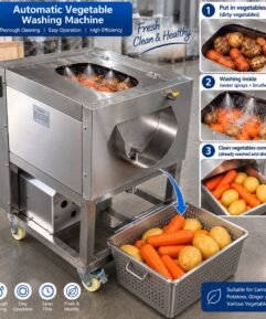 Industrial Vegetable Washing Machine