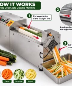 Industrial Electric Vegetable & Food Slicer Machine