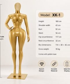 Golden Pose Full-Body Female Mannequin