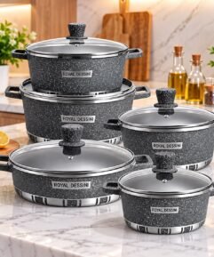 10-Piece Multi-Size Cookware Set